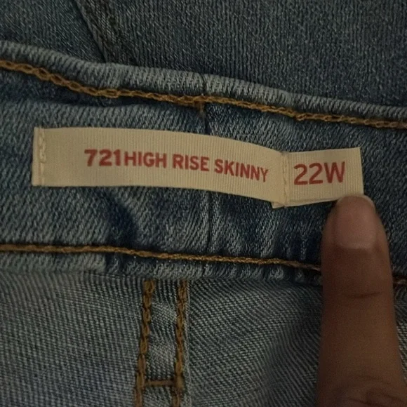 Levi’s 720 high rise distressed skinny jeans - Picture 11 of 11